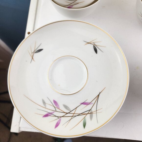 Rosenthal Geisha Lot of 6 Cups and 5 Saucers Bavaria Germany - Picture 2 of 9